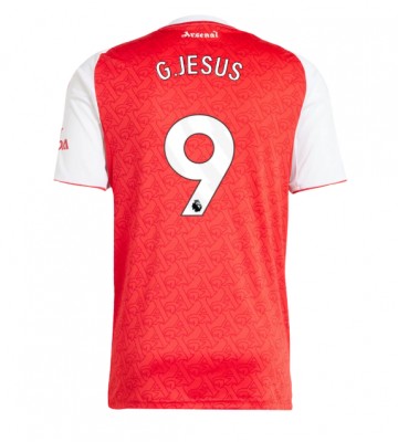 Arsenal Gabriel Jesus #9 Hjemmebanetrøje 2025-26 Kortærmet